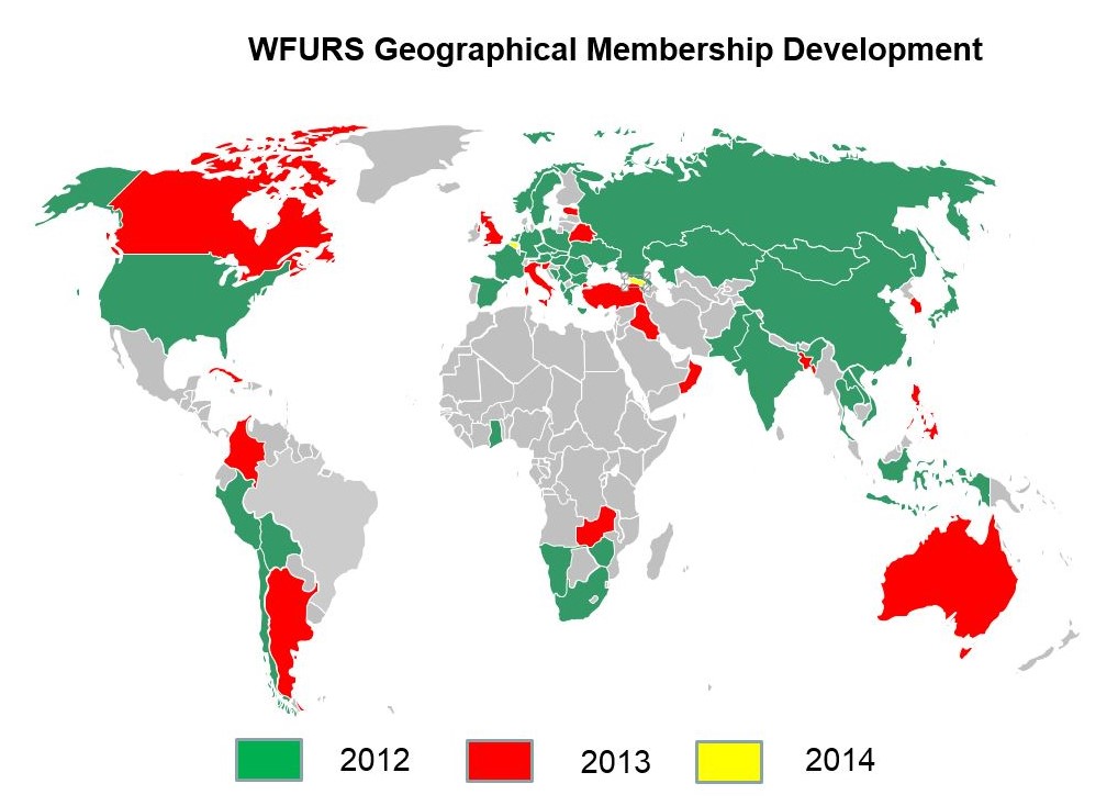 WFURS Members Map